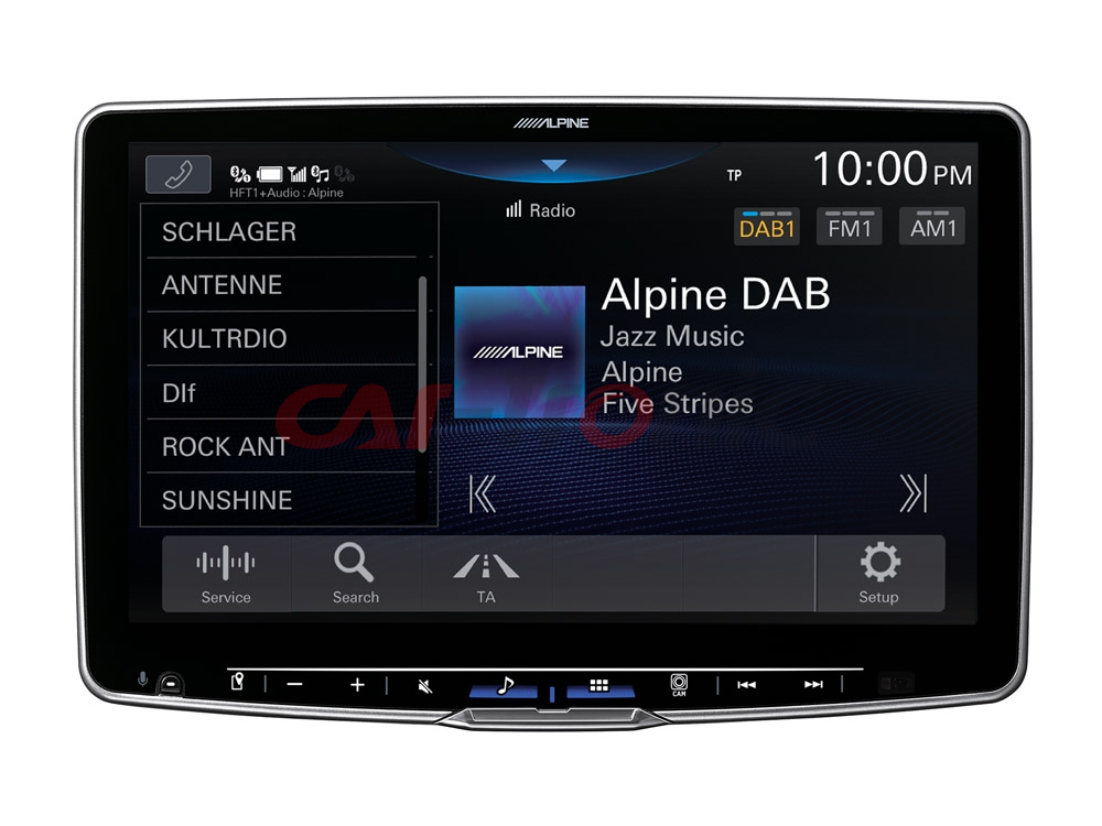 Stacja multimedialna 2 DIN Alpine iLX-F115D. Apple CarPlay i Android Auto