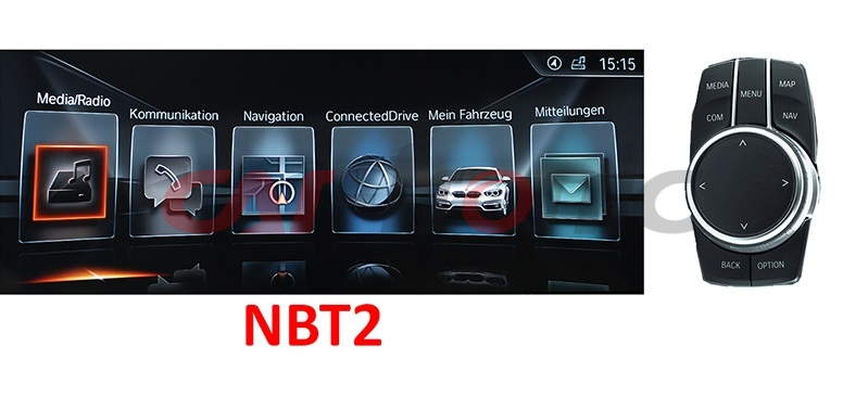 Interfejs Wideo BMW NBT2 i 6,5, 7, 8,8 lub 10,25 cala oraz Mini z NBT2 i 8,8 cala.