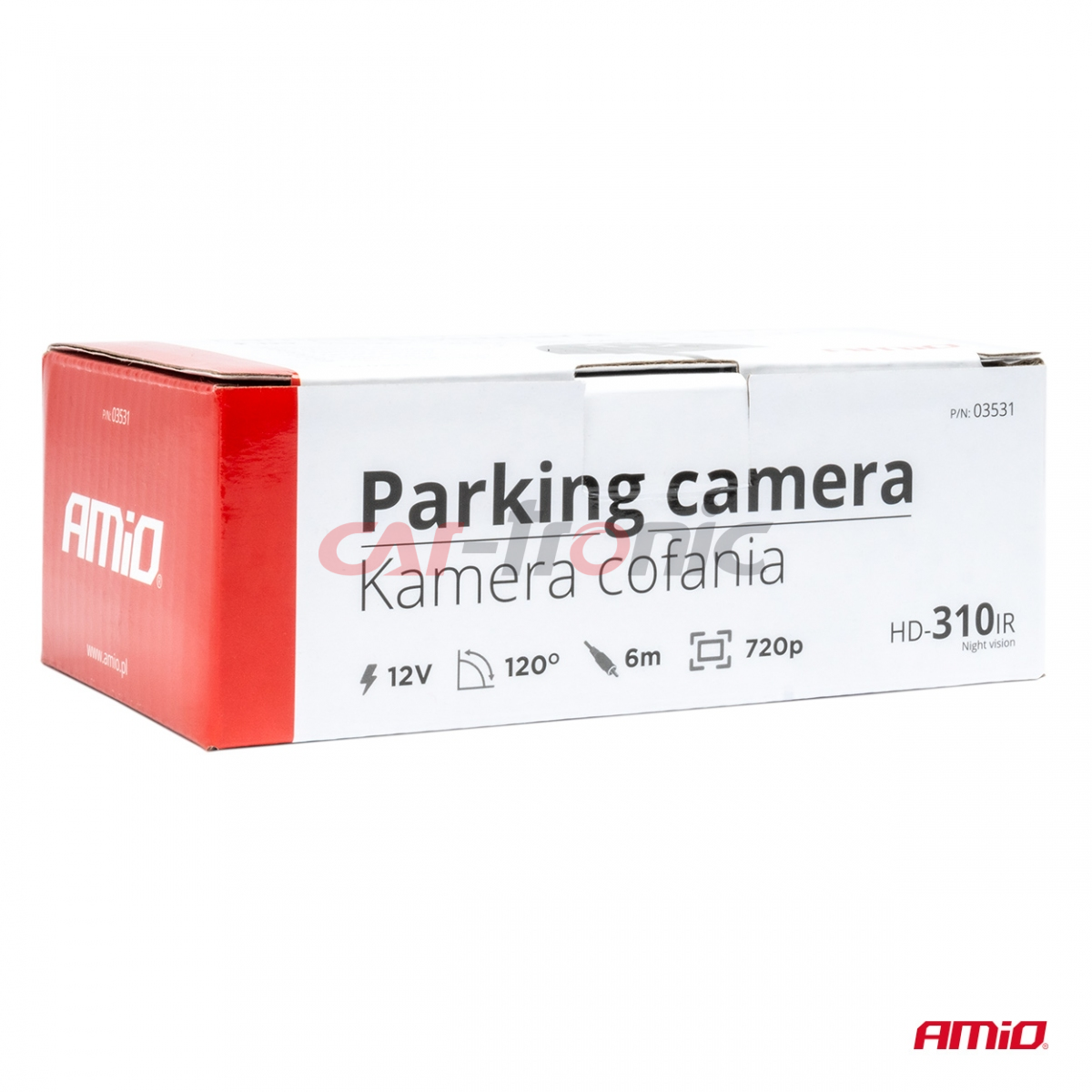 Kamera cofania parkowania HD-310 IR 12v 720p AMIO-03531