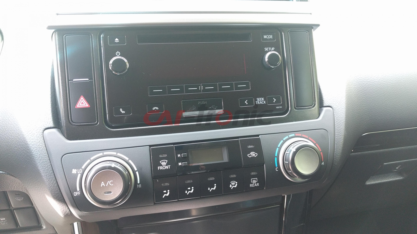 Ramka radiowa 2 DIN Toyota Prado 2014 ->