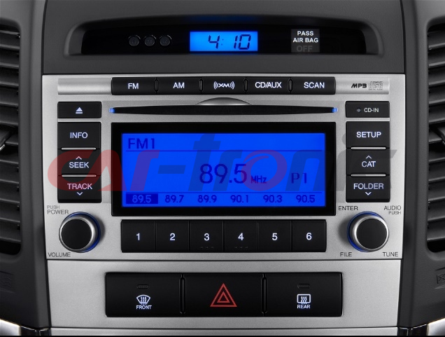 Ramka radiowa 2-DIN Hyundai Santa Fe 2007- 2012 95-7325S
