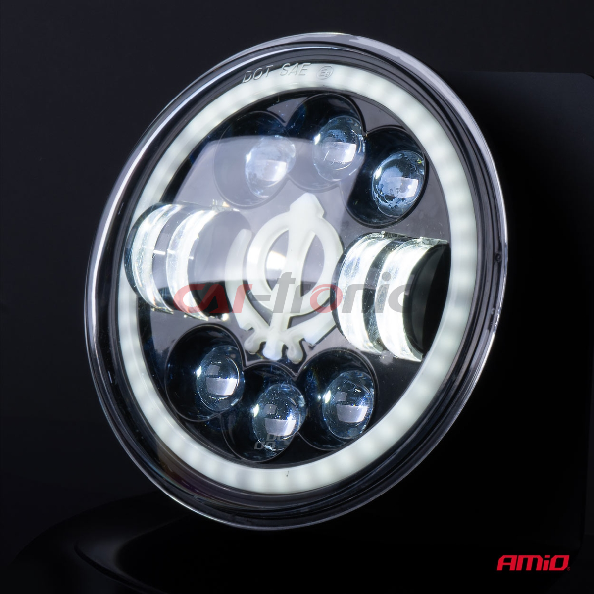 Lampa robocza LED GHOST duch dodatkowa ozdobna AMIO-03696