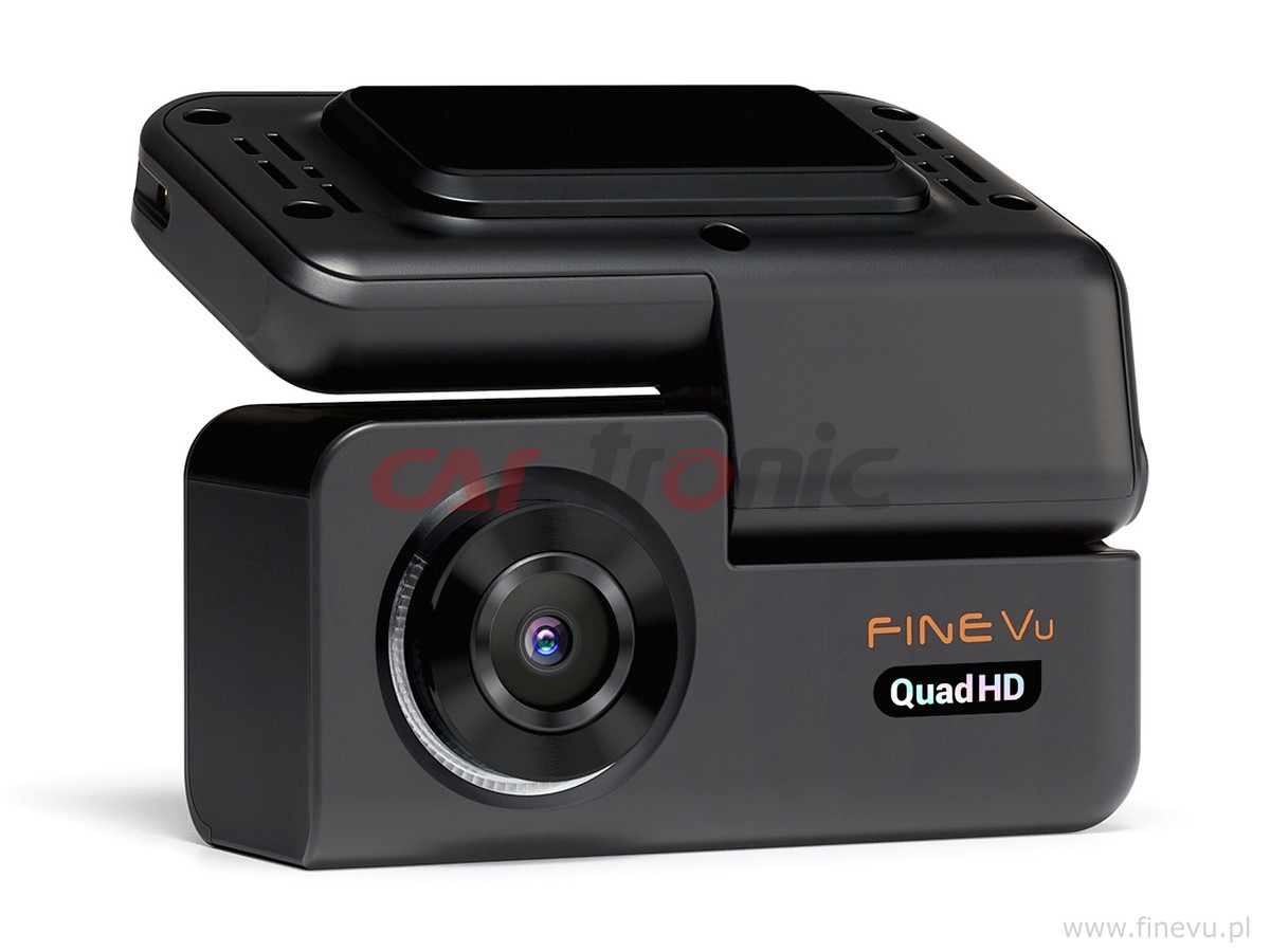 Wideorejestrator FineVu GX300 QHD+FHD WiFi GPS Fotoradary, karta 128 GB