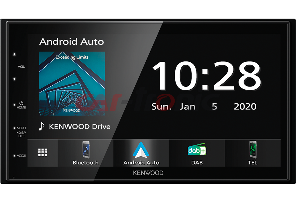Stacja multimedialna Kenwood DMX5020DABS. Android Auto, CarPlay.