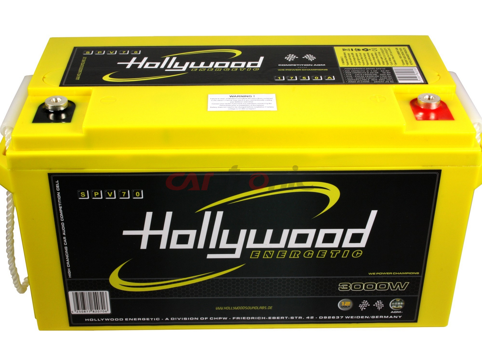 Akumulator Hollywood SPV-70 12V, 3000W, 70Ah