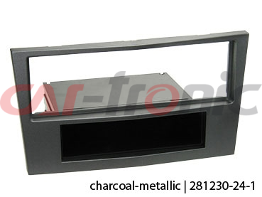 Ramka radiowa 1 DIN Opel Antara, Astra H, Corsa D, Zafira B 2004 -> charcoal metallic