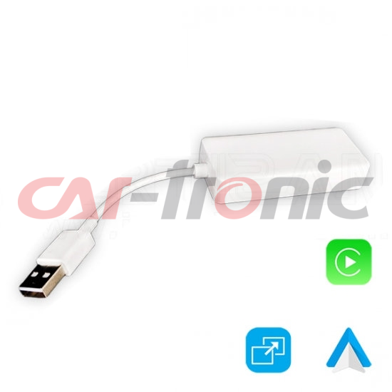 Przejściówka USB CarPlay/Android/Mirrorlink