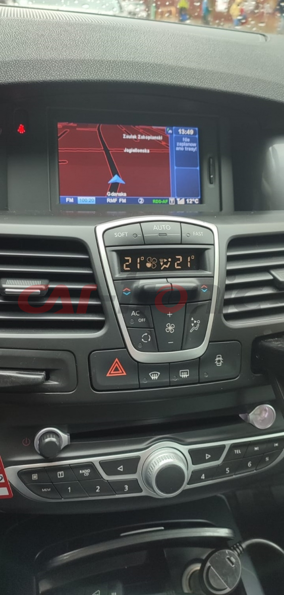 Interfejs Wideo do Renault z nawigacją TOM TOM