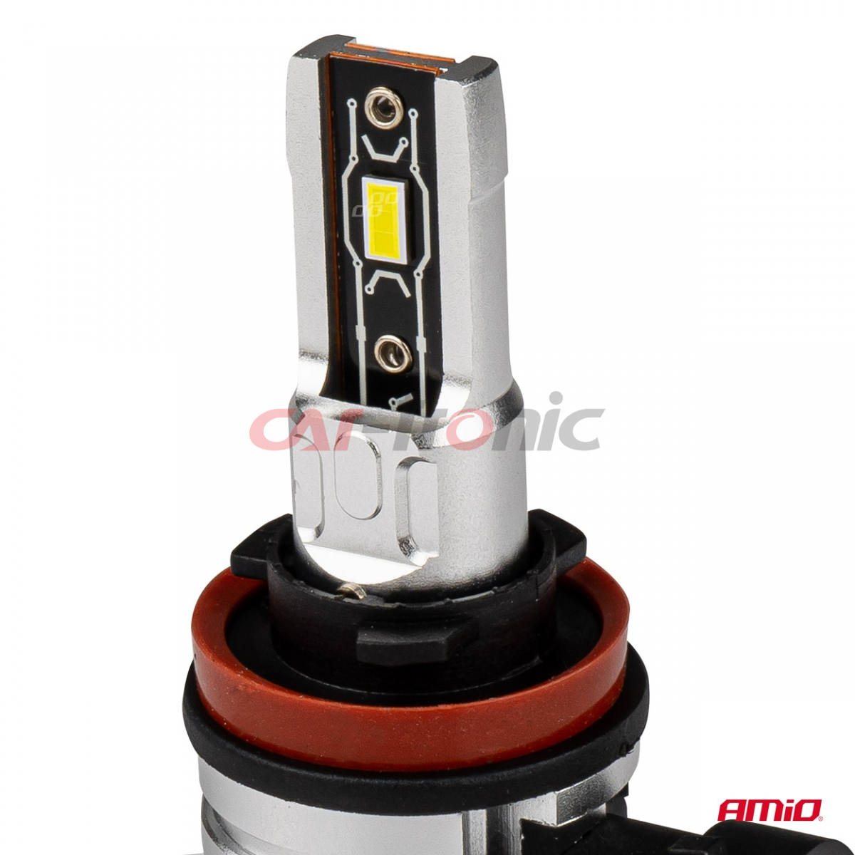 Żarówki samochodowe LED seria H-mini H8 H9 H11 6500K Canbus AMiO-03333