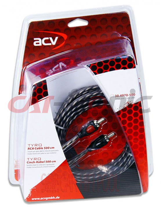 ACV TYRO Cinch-Kabel 500 cm
