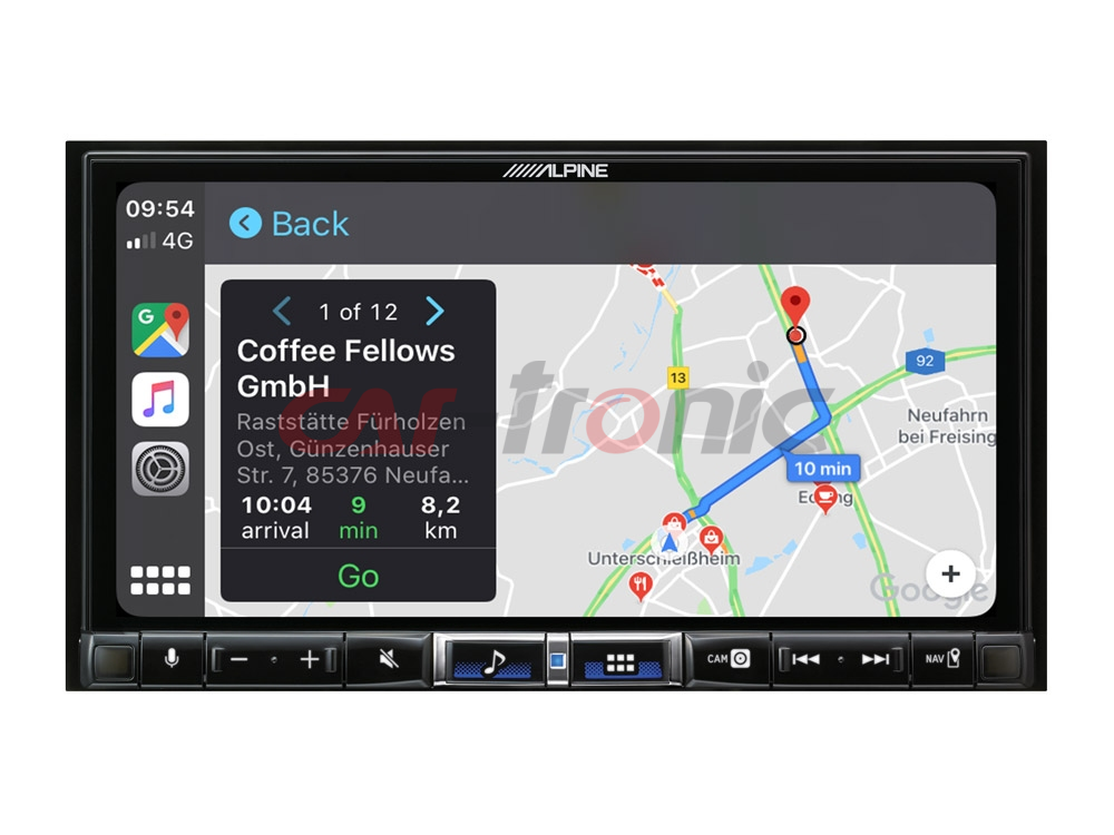 Stacja multimedialna 2 DIN Alpine ILX-705D. Apple CarPlay i Android Auto