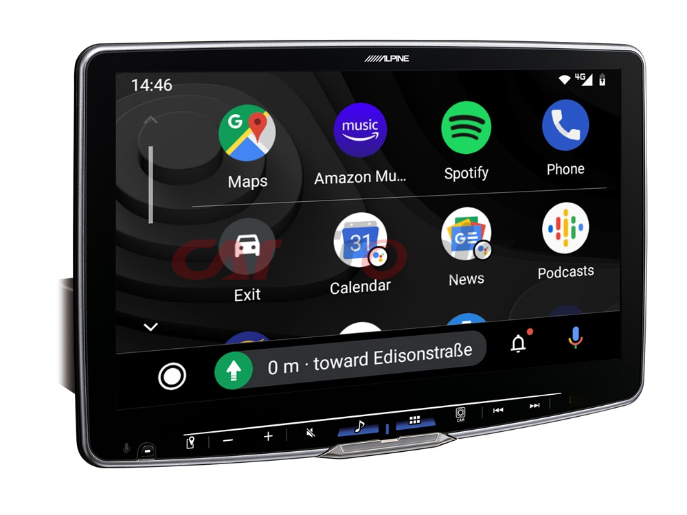 Stacja multimedialna 2 DIN Alpine iLX-F115D. Apple CarPlay i Android Auto