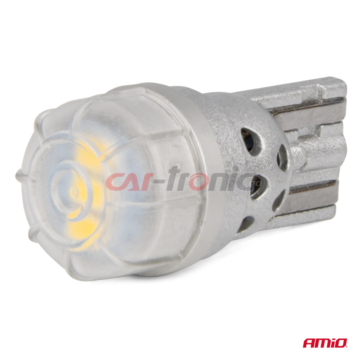 Żarówki LED 360 Pure Light Series STANDARD T10 W5W 3x3020 SMD White 12V 24V AMIO-03725