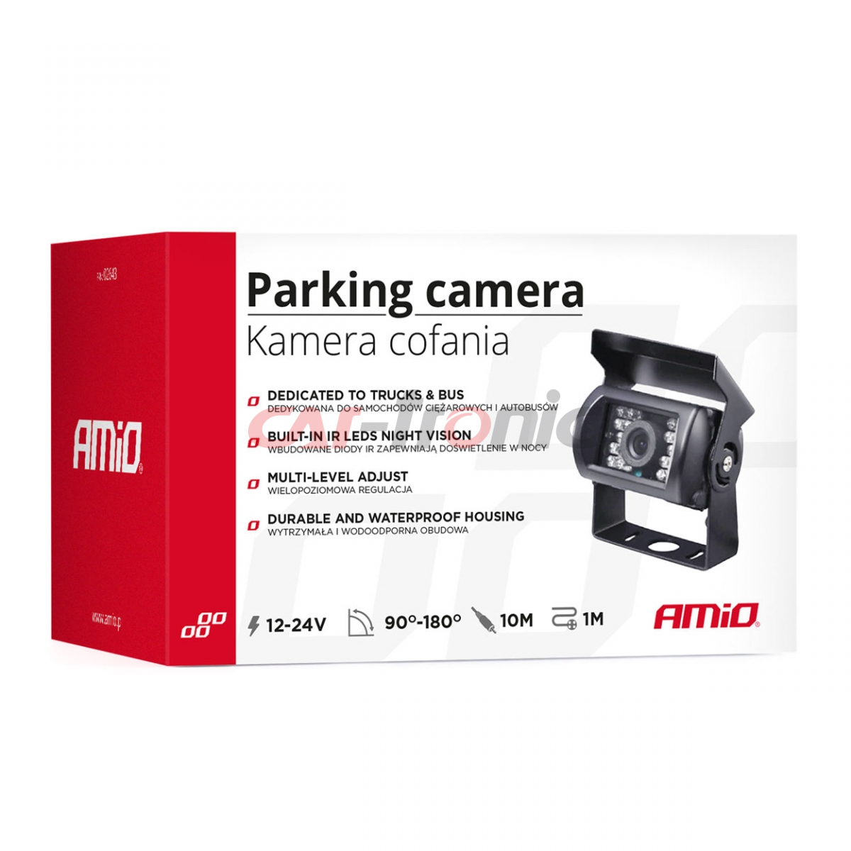 Kamera cofania parkowania IR HD-501 Night Vision AMIO-02643