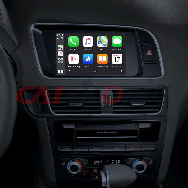 Bezprzewodowy interfejs CarPlay, Android Auto, Mirroring dla Audi MMI 3G A4, A5 / S5, Q5, A6, Q7