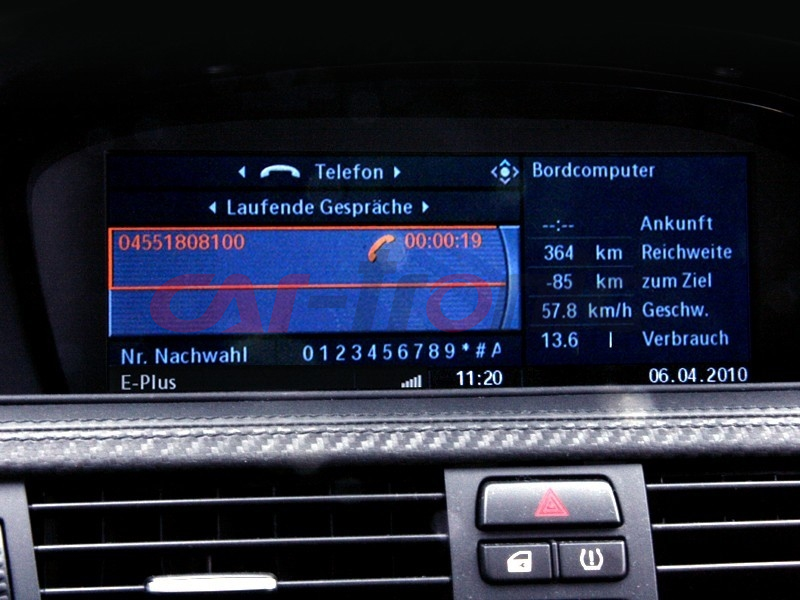 FISCON Zestaw głośnomówiący Bluetooth BMW E-Series do 2010