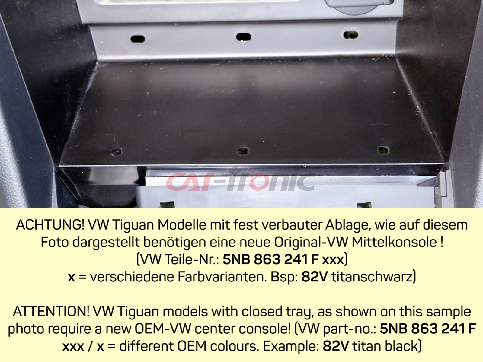 Inbay ładowarka indukcyjna VW Tiguan II 2016 - 2021