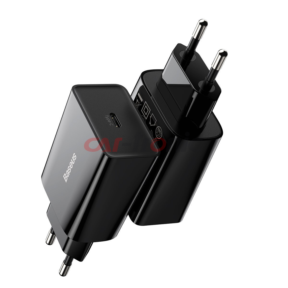 Ładowarka sieciowa Baseus Speed Mini Quick Charger, USB-C, PD, 3A, 20W czarna