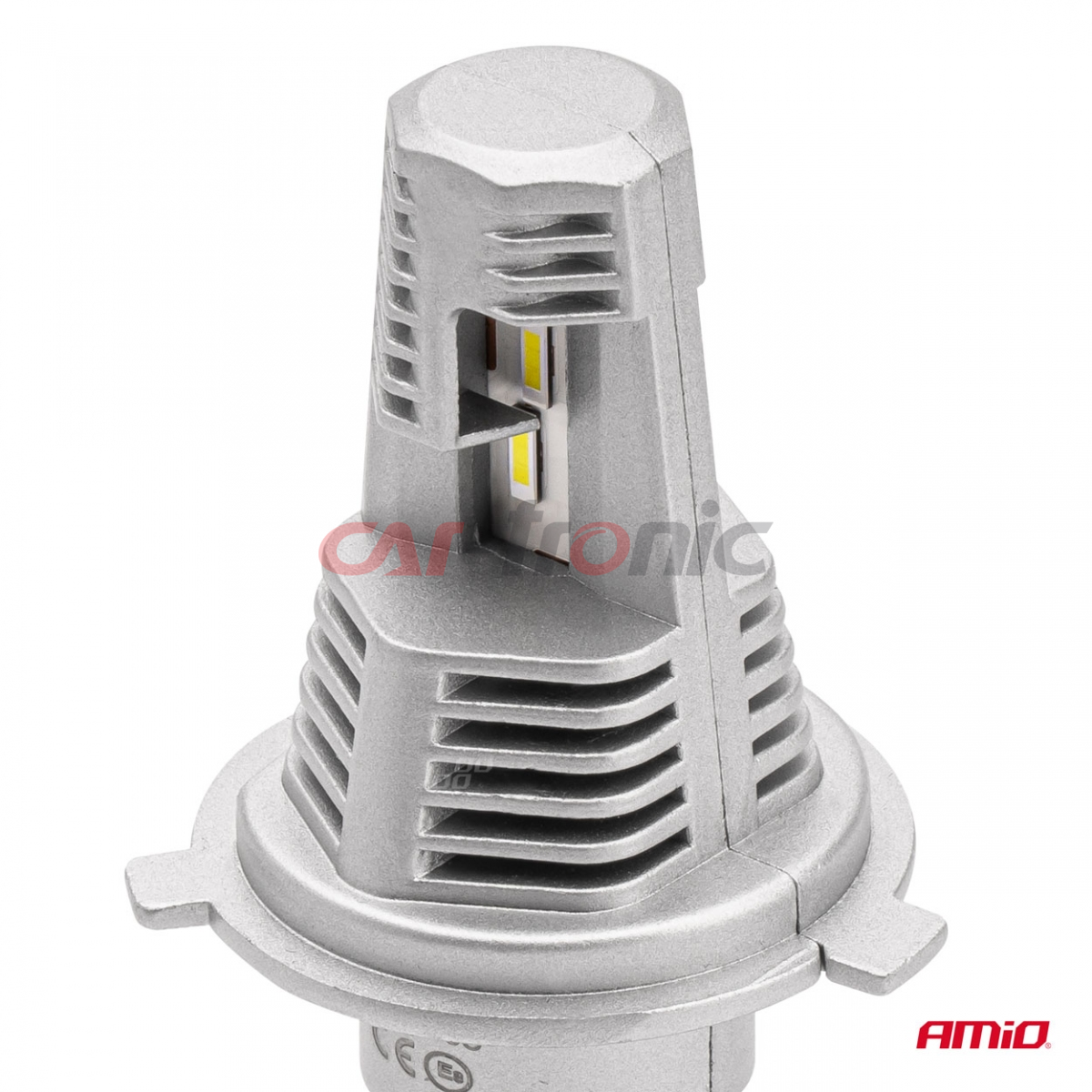 Żarówki samochodowe LED seria X1 H4/H19 6500K Canbus AMIO-02965