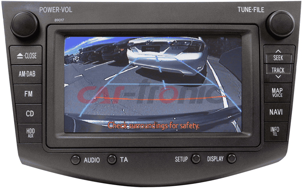 Adapter do podłączenia kamery cofania Toyota GEN5 / GEN6