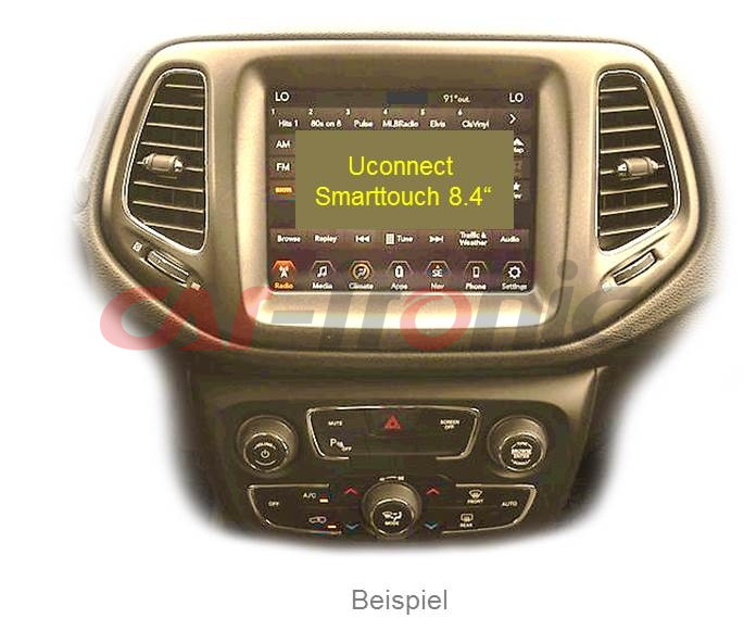 Interfejs Wideo Jeep Compass Uconnect 8.4 Live