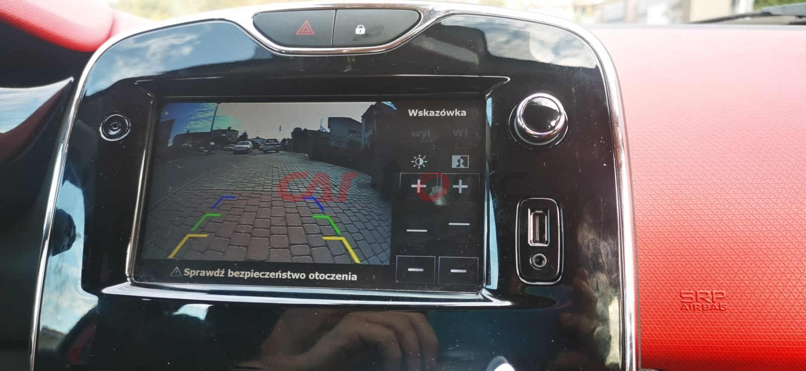 Adapter do podłączenia kamery cofania Dacia/Renault/Opel Media Nav