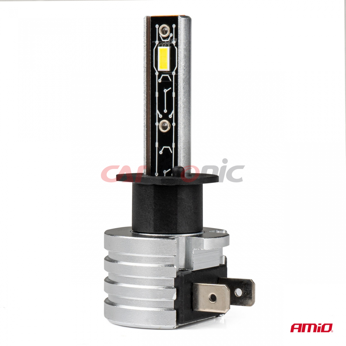 Żarówki samochodowe LED seria H-mini H1 6500K Canbus AMIO-03329