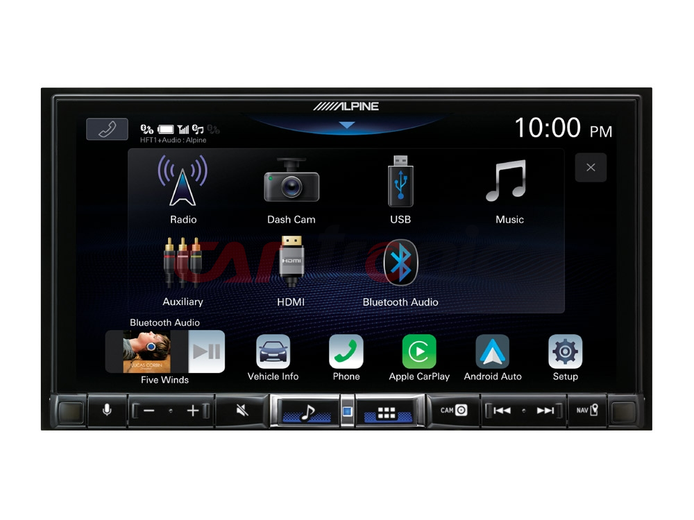 Stacja multimedialna 2 DIN Alpine ILX-705D. Apple CarPlay i Android Auto