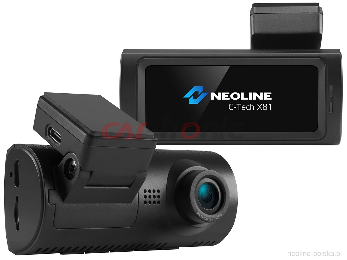 Neoline G-Tech X81 - rejestrator samochodowy 2K QHD ekran IPS 2,8