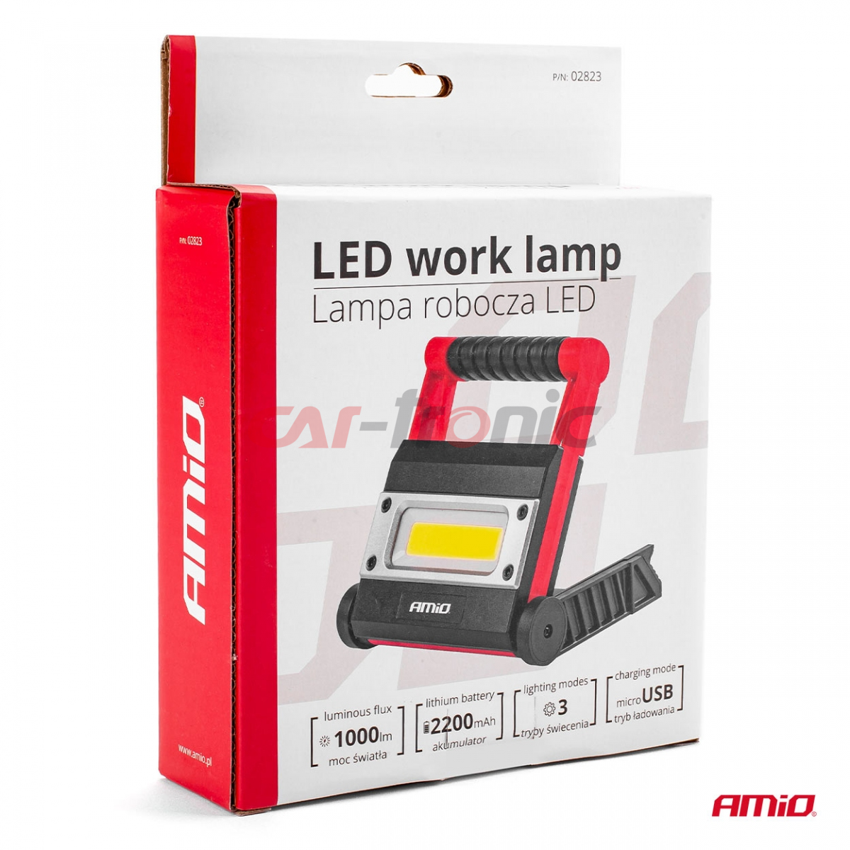 Lampa robocza LED WT13 halogen naświetlacz AMIO-02823