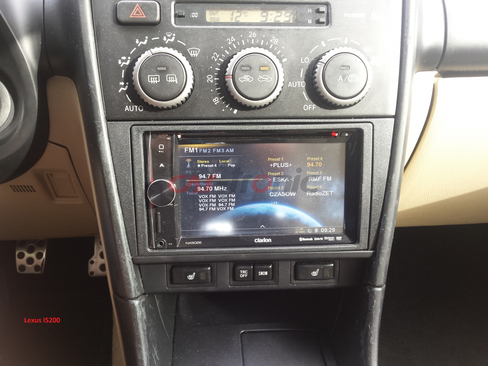 Ramka radiowa Lexus IS 200, 300 (XE1) 2001 -> 2005